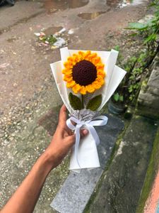 🌻Aesthetic Crochet Single Bouquet ✨