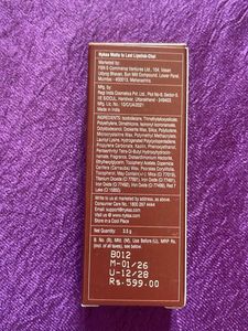 NYKAA matte to last bullet lipstick