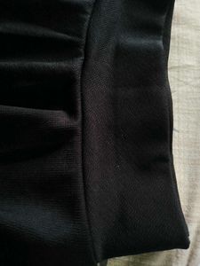 Black Flared Skirt