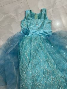 Stunning Blue Embellished Gown