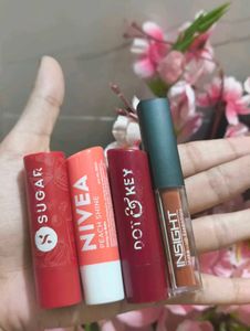 Assorted Lip Balms & Liquid Lipstick