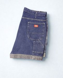 Dickies Women’s Cuffed Denim Carpenter Jorts