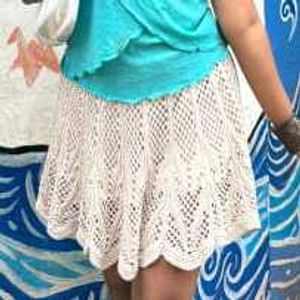 knitted Mini Skirt
