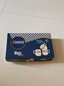 New Somny Mugs Set - Pack of 6