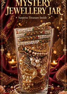 Mystery Jewellery Jar gold edition large