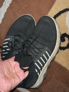 Black Knit Sneakers