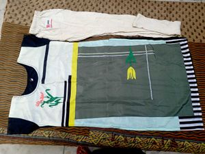 Stylish Printed Kurta with Pants Set