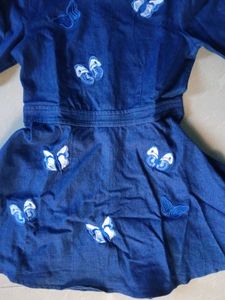 🇯🇵Blue Denim Dress