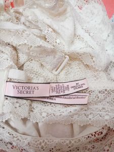 Victoria's Secret White Lace Bralette