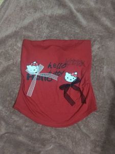 Hello Kitty Red Tube Top