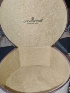Coloressence Round Cosmetic Pouch