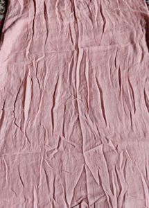 Elegant Pink Textured Kurta