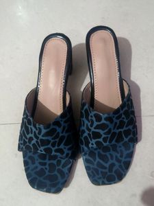 3 Inch Blue Heels