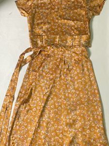 Chic Floral Print Midi Dress