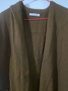 Cozy Brown Cardigan with Pockets