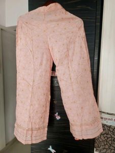 Girl's W brand Pink Palazzo Pants
