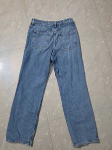 Light Wash straight Leg Jeans