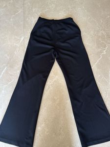 Women's Black Flared Trousers