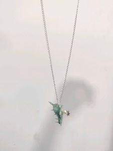 Siren Blue Seashell Necklace