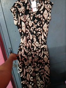Chic Printed Shirt Dress
