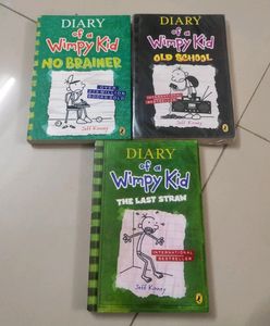 Dairy Of A Wimpy Kid 3 Books Set