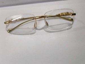 Chic Rimless Square Sunglasses