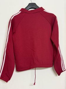 Maroon Half-Zip Pullover
