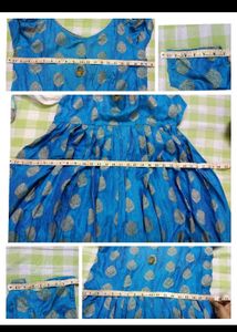 Blue Ethnic Gown