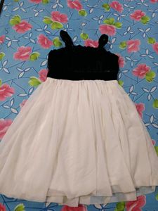 Elegant Black &amp; White Dress