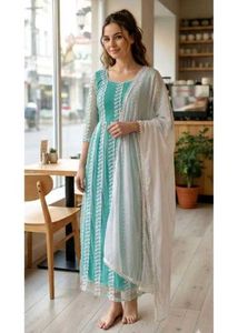 Gown With Dupatta🥰🥰