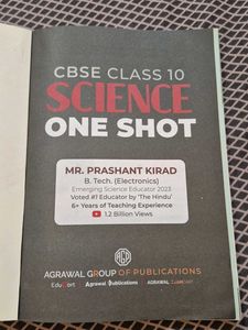 SCIENCE CLASS 10 ONE SHOT