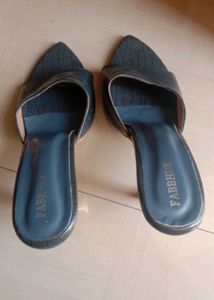 Fabbhue Textured Stiletto Heels
