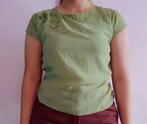 Boxy Crop Top