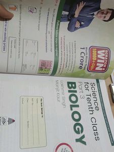 Science for Tenth Class Part 3 Biology