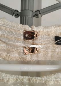 Zara Woman Ivory Sleeveless Blouse