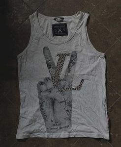 Criminal Damage Graphic Tank Top