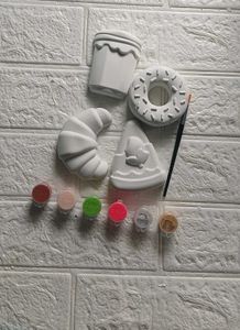 DIY Paintable Craft Kit - Food Theme