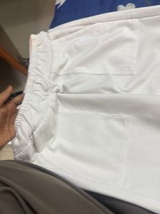 White Corduroy Cargo Pants