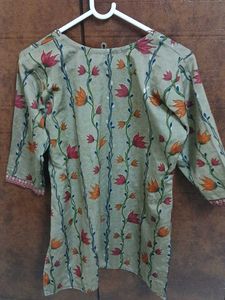 Floral Print Kurta