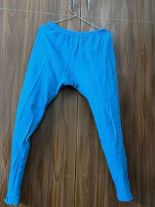 Comfortable Blue Cotton Leggings
