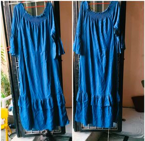 Very Amazing Denim Maxi Dress