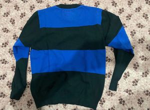 Wrangler Men's Striped V-Neck Sweater