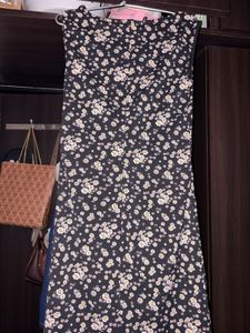 Floral Print Sleeveless Dress