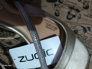 Zudio Gold Sandals - New with Tags