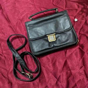 Sereta Vintage Leather Crossbody Bag