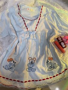 Cute Mickey Mouse Pajama Top