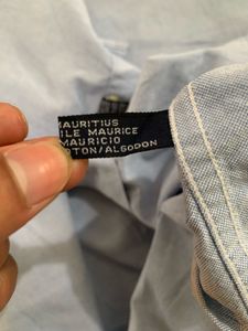 Tommy Hilfiger Blue Oxford Denim Shirt