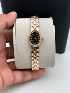 Elegant Bvlgari Two-Tone Watch FOR LADIES SLIM WAT