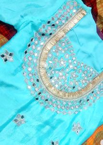 Mirror work Kurti♥️