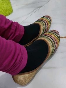 Colorful Embroidered Juttis